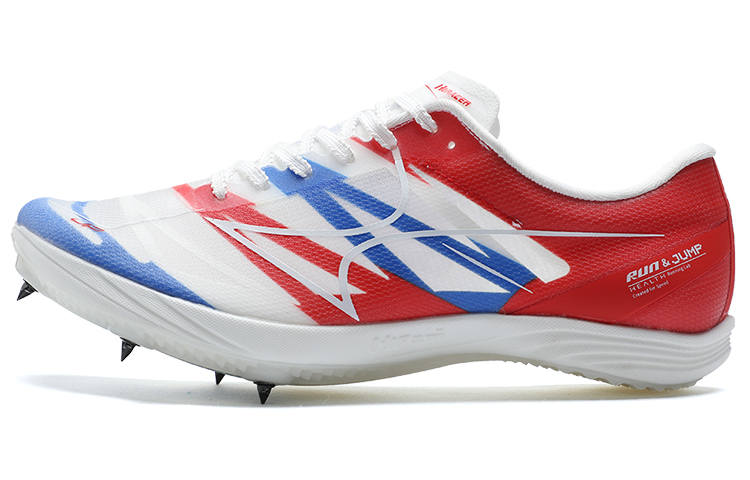 HEALTH 818S Physical Fitness Test & Exam Track & Field Competition Training Running Shoes Unisex Red White Blue