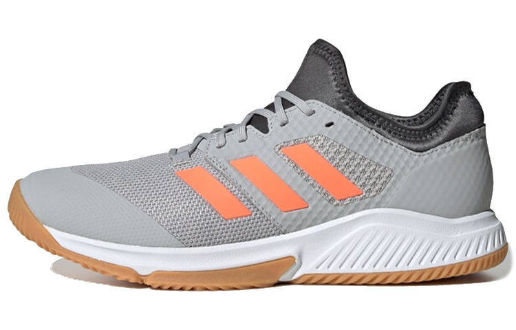 Adidas Adidas Court Team Bounce Low top Running Shoes Men's Gray Orange