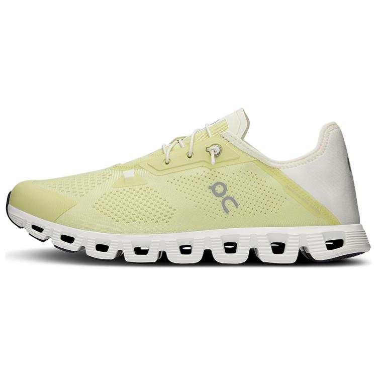 On On Cloud 5 Breathable Low top Running Shoes Men's Yellow White