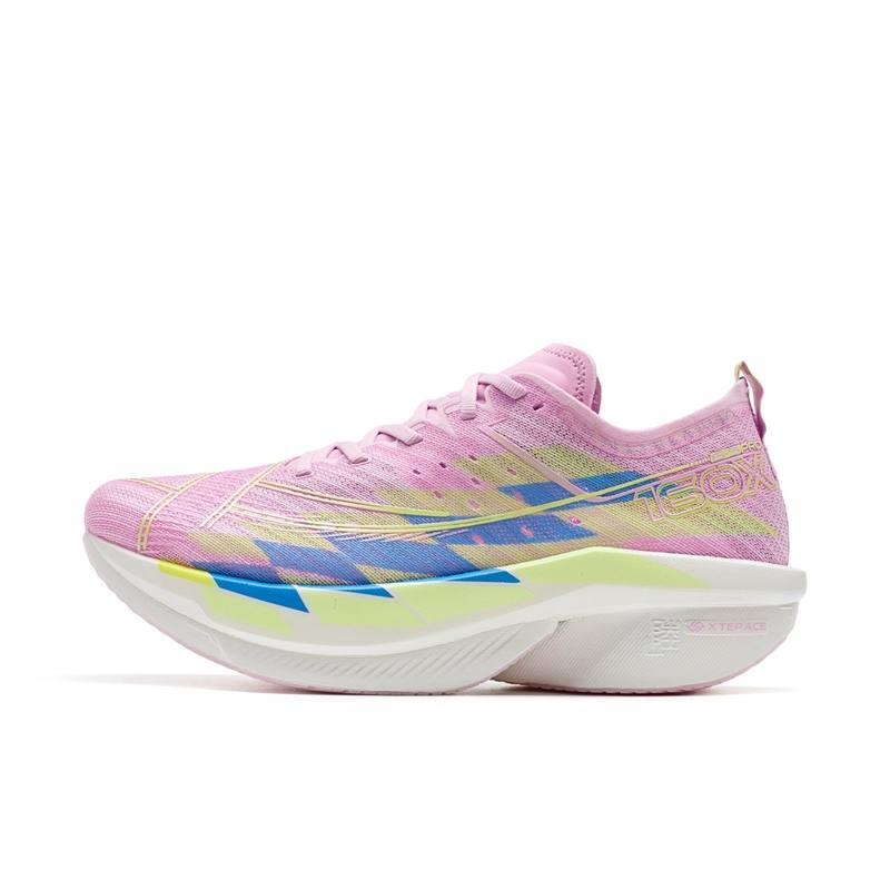 XTEP 160X 6.5PRO Running Shoes Women's Low Top Orchid Purple/Electric Pink Green