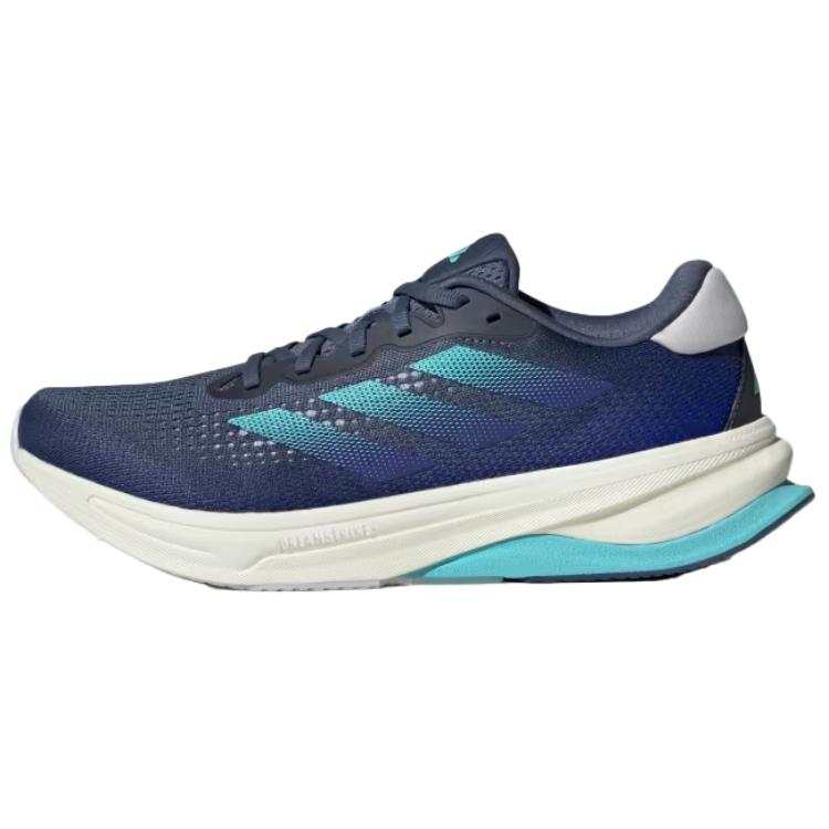 Adidas Adidas Supernova Slip Resistant Abrasion Resistant Slip Resistant Abrasion Resistant Low top Running Shoes Unisex Blue