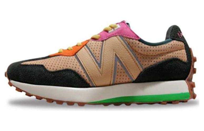 New Balance New Balance NB 327 Comfortable Abrasion Resistant Breathable Low top Running Shoes Unisex Beige Black