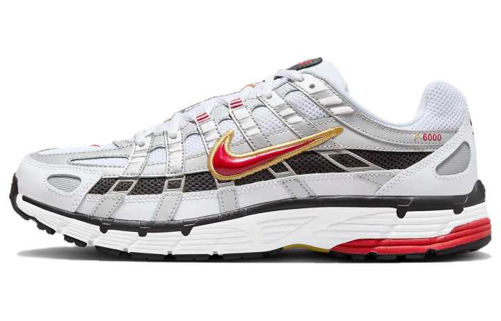 Nike Nike P 6000 Platinum Varsity Red