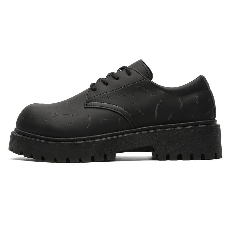 BAOZAOGONGYANG Men's Casual Shoes Men's Black
