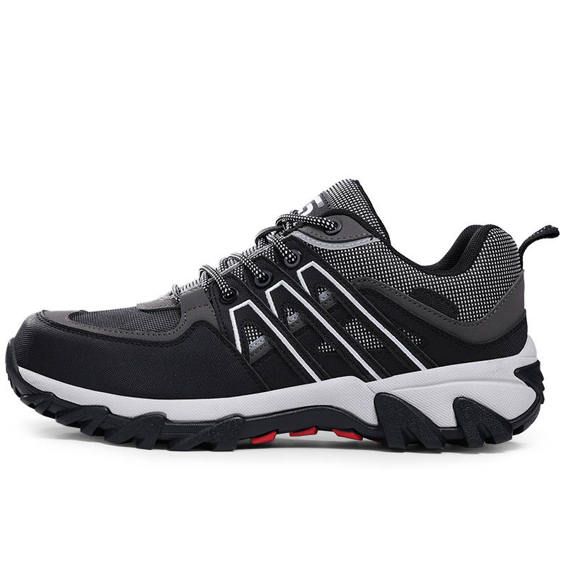 LANOUDUN Abrasion Resistant Slip Resistant Low top Outdoor Shoes Unisex Black