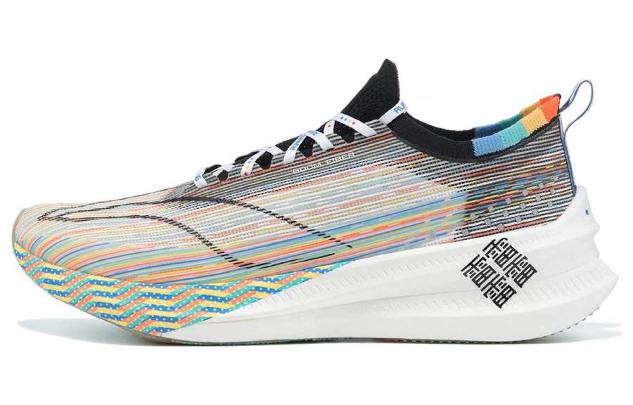 Li-Ning Li Ning Feidian 3 Elite Textile, Synthetic Leather Cushioning Abrasion Resistant Rebound Low top Running Shoes Unisex