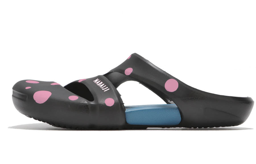 DECATHLON CLOG 500 Abrasion Resistant Abrasion Resistant Closed Toe Slippers Unisex Black Pink