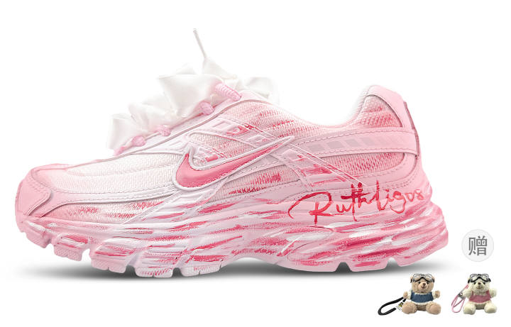 Nike Nike Initiator Cushioning Abrasion Resistant Breathable Low top Running Shoes Women's Pink
