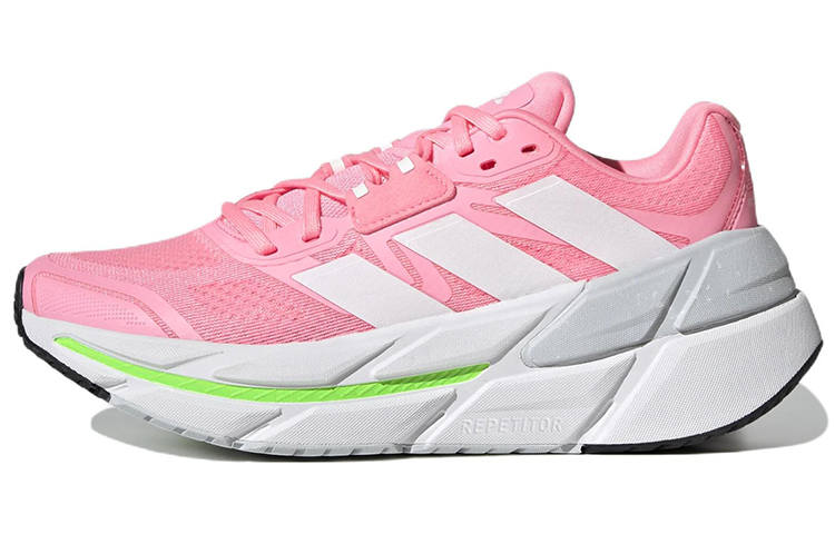 Adidas Adidas Adistar CS Comfortable Abrasion Resistant Abrasion Resistant Low top Running Shoes Women's Soft Pink