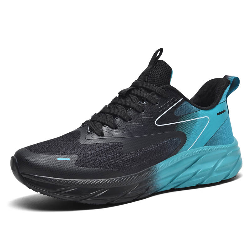 TONYBEAR Running Shoes Men's Low Top White Smoke Blue/White Orange Red/Black Turquoise