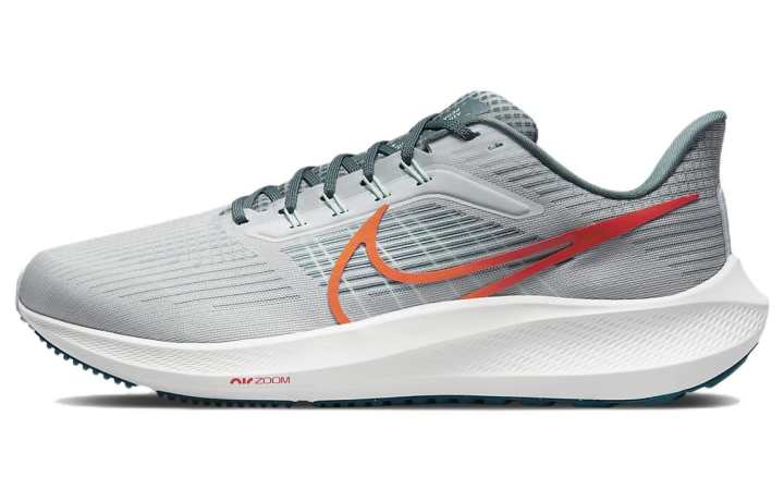 Nike Nike Air Zoom Pegasus 39 Fabric Cushioning Slip Resistant Abrasion Resistant Low top Marathon Running Shoes Men's Gray