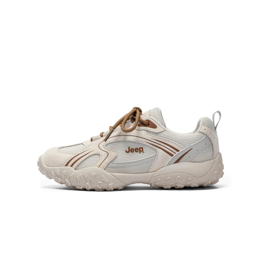 Jeep Cushioning Abrasion Resistant Lightweight Breathable Low top Outdoor Shoes Women's