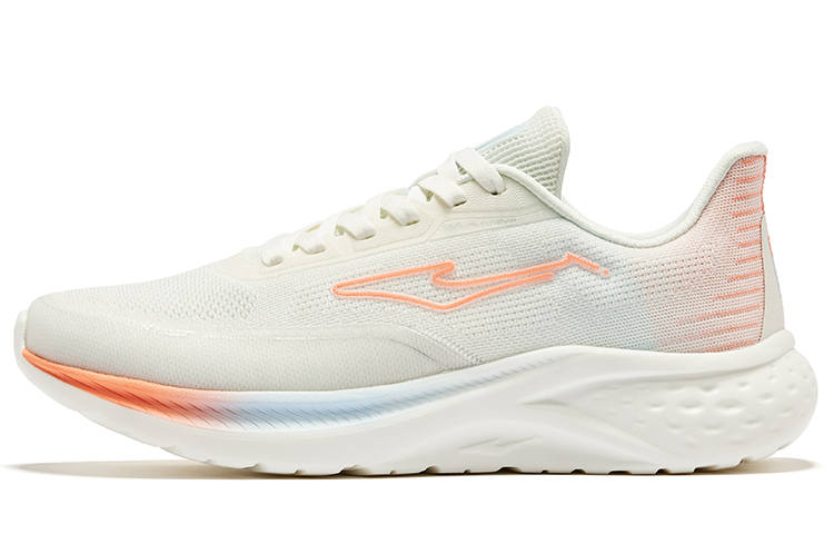 Erke Cushioning, Wear Resistant Low top Running Shoes Women's Microcrystal White Misty Blue