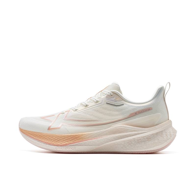 XTEP 2000km 3.0 Fabric Low top Training Running Shoes Women's Cloud Cherry Blossom Pink