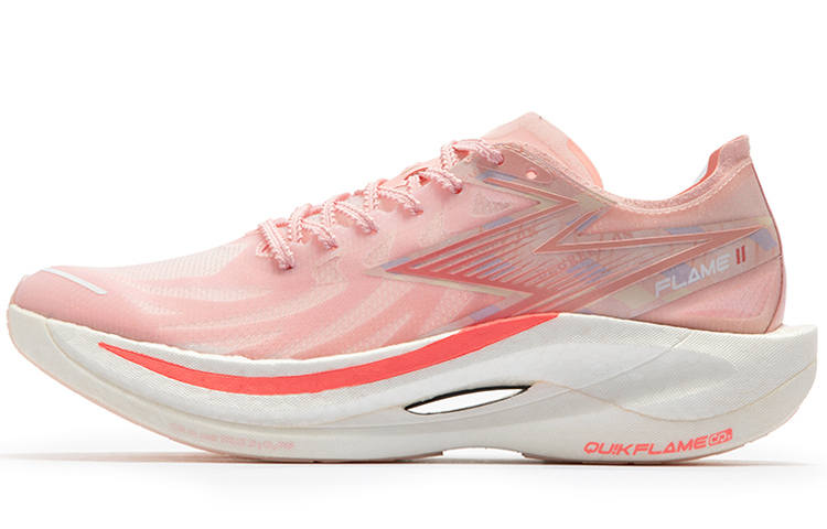 361° Feiran 2 Slip Resistant, Abrasion Resistant, Lightweight Low top Running Shoes Unisex Soft Peach Pink