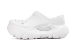GOTO Dolphin Clogs Women's Iridescent White