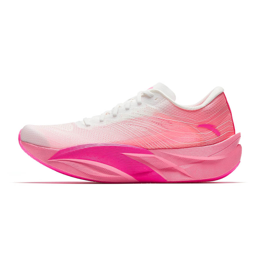 Anta C202 6.0 Running Shoes Men's Fluorescent Cold Peach Pink