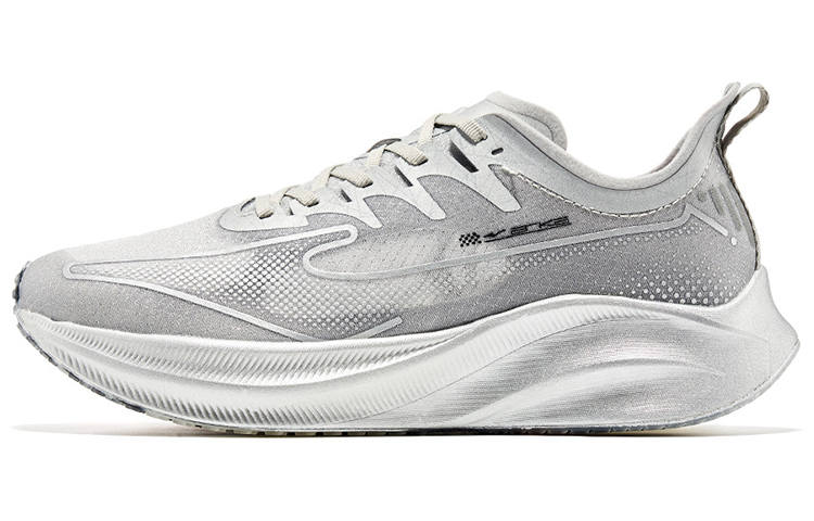 Erke Low top Running Shoes Women's Silver Black
