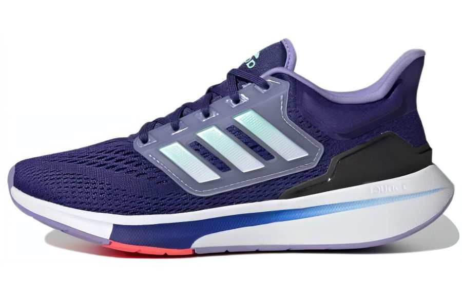 Adidas Adidas EQ21 Run Comfortable Abrasion Resistant Breathable Low top Running Shoes Women's Dark Blue