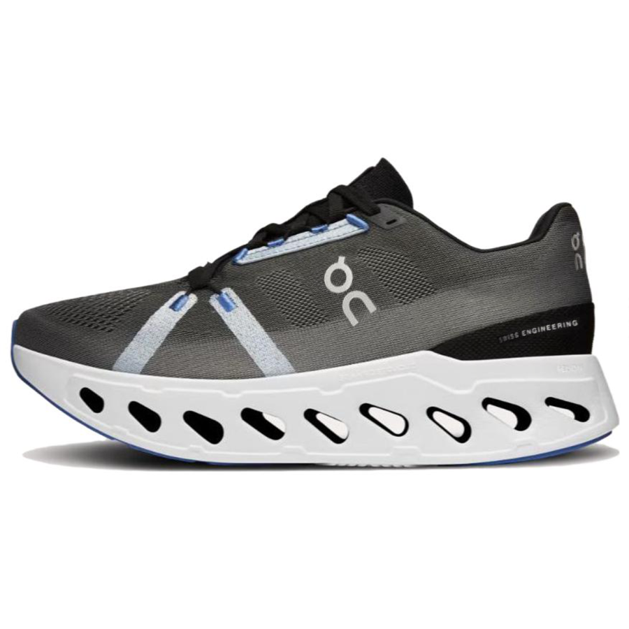 On Cloudeclipse Comfortable Mesh Cushioning Abrasion Resistant Low top Long Distance Running Shoes Women's Black