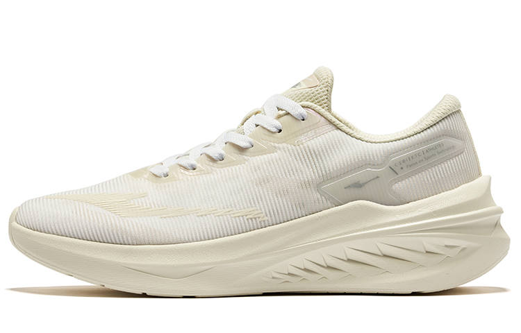 Erke Cruise 2.0 Cushioning Breathable Cushioning Breathable Low top Running Shoes Men's Erke White Cotton White