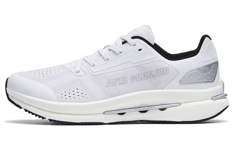 Anta Leak Blade Comfortable Cushioning Breathable Low top Nitrogen Technology Running Shoes Men's White