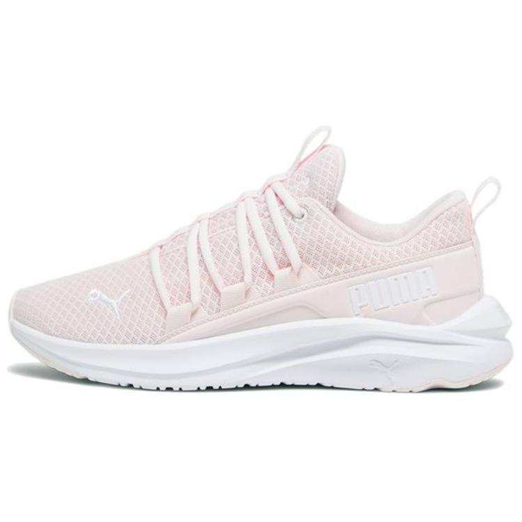 PUMA Softride One4all Comfortable And Lightweight Slip Resistant Abrasion Resistant Low top Running Shoes Women's Pink