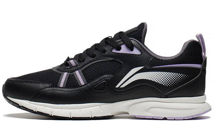 Li-Ning Li Ning Comfortable Textile, Synthetic Leather Cushioning Slip Resistant Abrasion Resistant Lightweight Low top