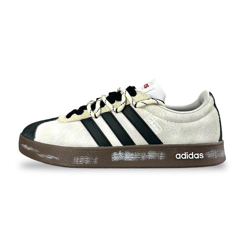 Adidas Adidas VL COURT 2.0 Abrasion Resistant Low top German Army Trainers Unisex Gray