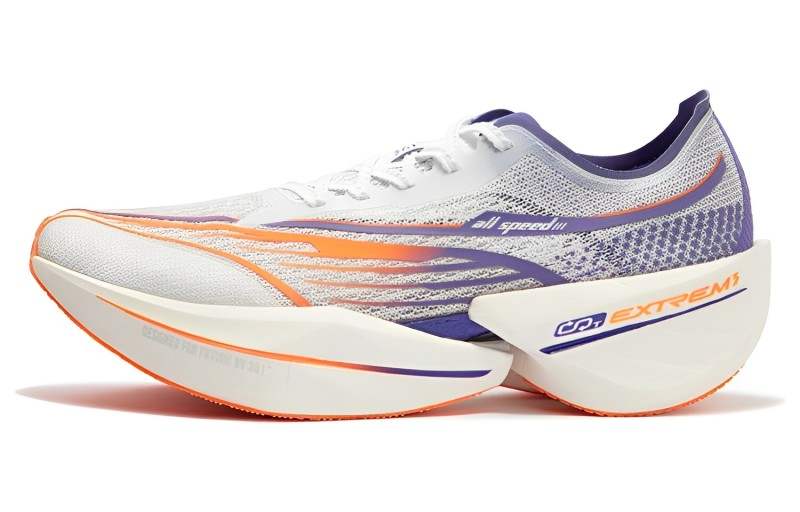 361° Feiyang Future 1.5 Low top Running Shoes Unisex White Purple