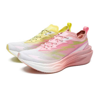 OAOU Running Shoes Unisex Pink Lightning Mismatched