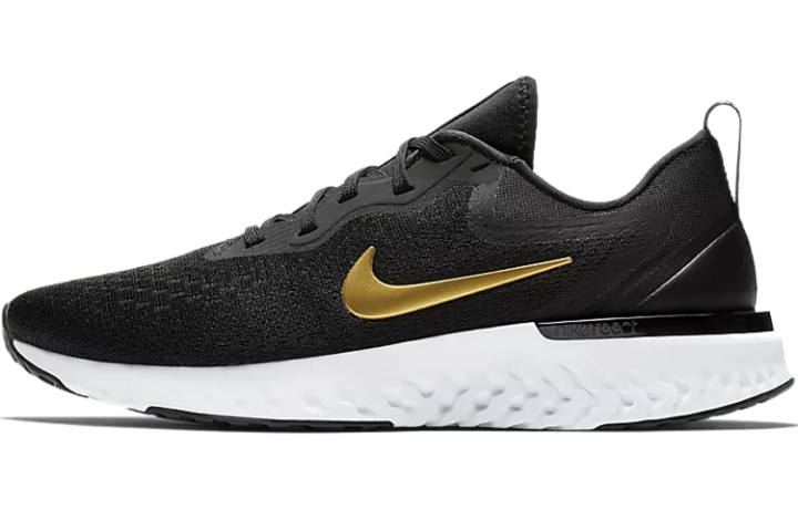 Nike Nike Odyssey React Black Metallic Gold Women's