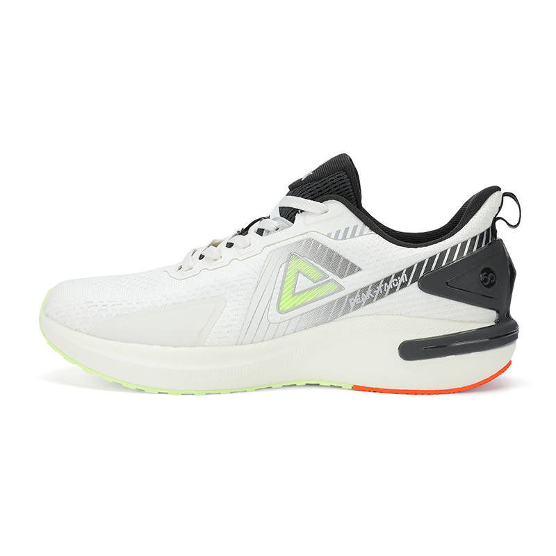 PEAK State Extreme 5.0 Slip Resistant And Breathable Low top Running Shoes Men's Ecru Black