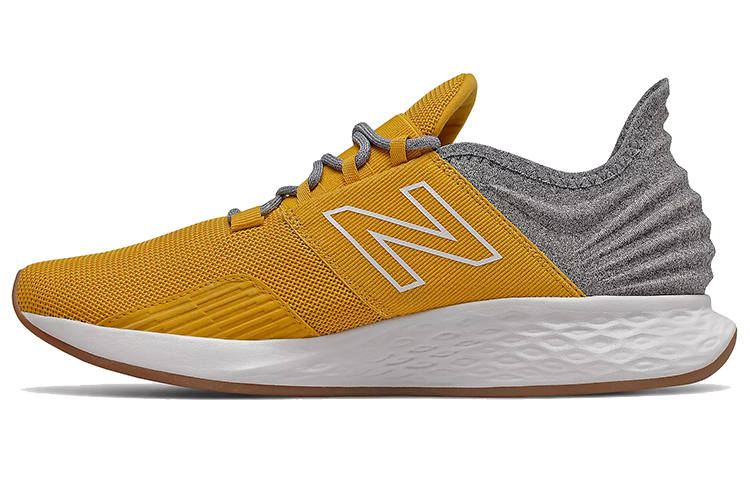 New Balance New Balance NB Fresh Foam Roav Tee Shirt Comfortable Low top Running Shoes Men's Yellow