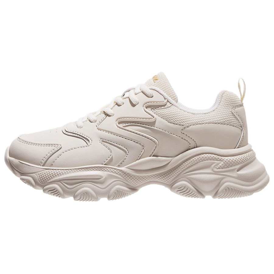 CAMEL Textile, Synthetic Leather Slip Resistant Abrasion Resistant Low top Chunky Sneakers Women's