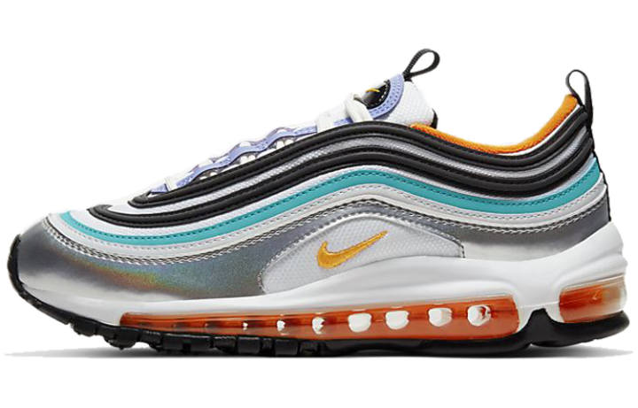 Nike Nike Air Max 97 Dtn Bg 'Metallic Silver Orange' Gs