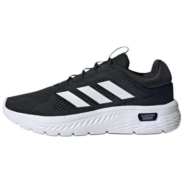 Adidas Adidas Slip Resistant Abrasion Resistant Slip Resistant Abrasion Resistant Low top Running Shoes Men's Black White