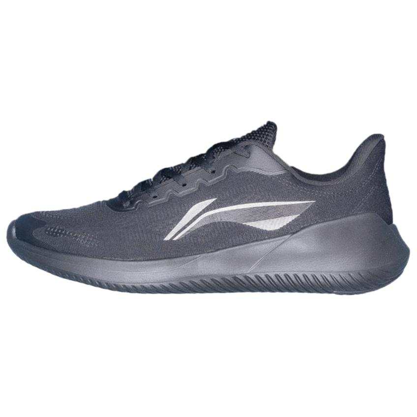 Li-Ning Li Ning Cushioning Abrasion Resistant Breathable Low top Running Shoes Men's Black