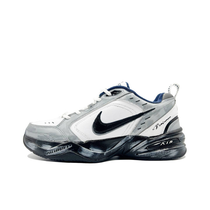 Nike Nike Air Monarch 4 Lunar Shadow Gray Cushioning Abrasion Resistant Cushioning, Wear Resistant Low top Chunky Sneakers