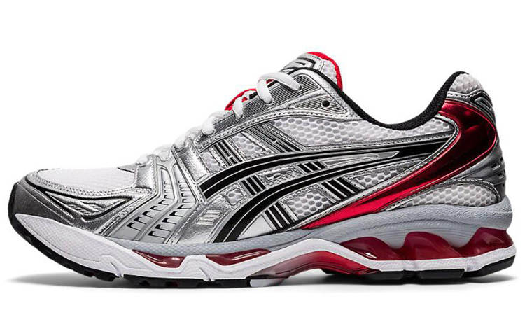 ASICS Gel Kayano 14 Textile, Synthetic Leather Abrasion Resistant, Breathable, Lightweight Low top Casual Running Shoes