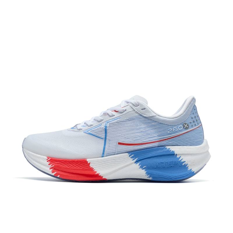 XTEP 260X 1.0 Slip Resistant, Abrasion Resistant, Breathable, Rebound Low top Carbon Plate Marathon Running Shoes