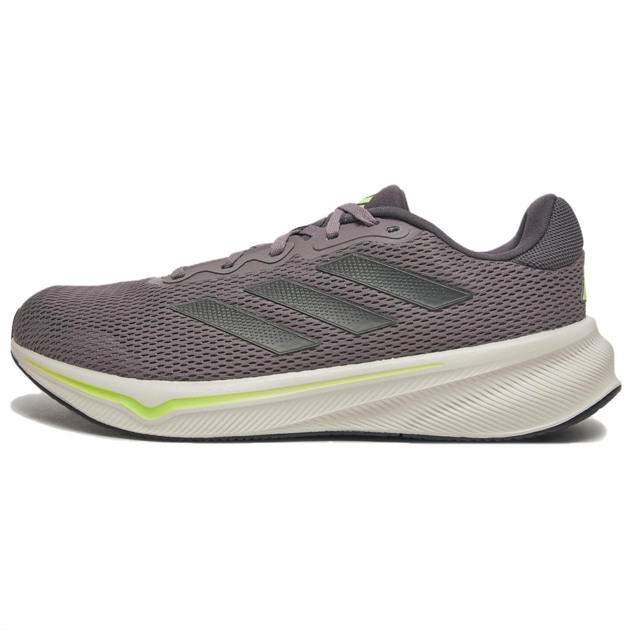 Adidas Adidas Slip Resistant Abrasion Resistant Slip Resistant Abrasion Resistant Low top Casual Running Shoes Men's Gray