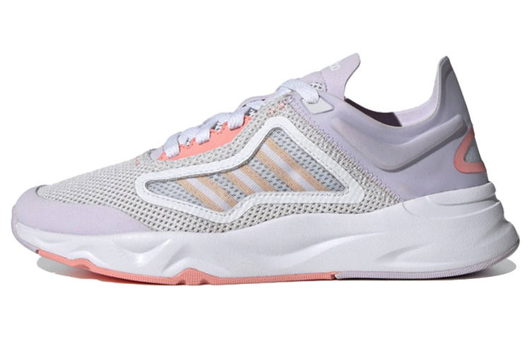 Adidas Neo Futureflow Cushioning Low top Running Shoes Women's Light Purple Orange
