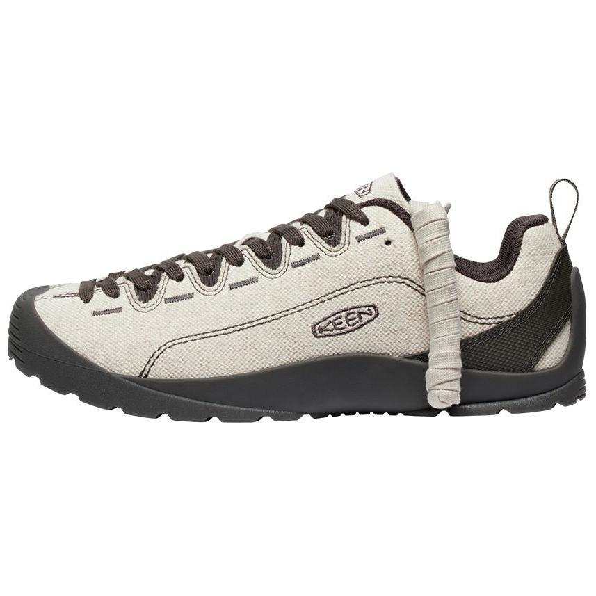 Keen Jasper Canvas Comfortable Abrasion Resistant Lightweight Low top Outdoor Shoes Women's Silver Black