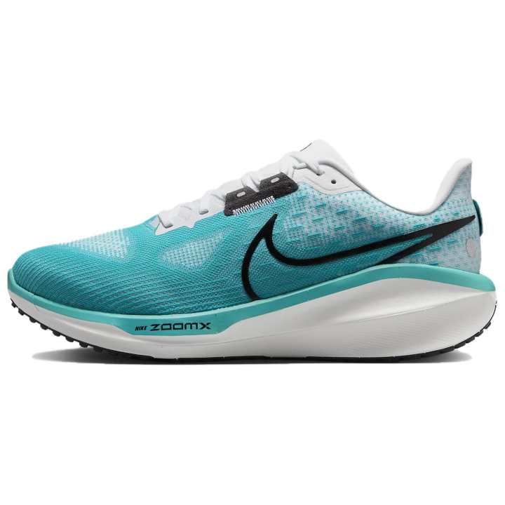 Nike Nike Air Zoom Vomero 17 Breathable, Slip Resistant, And Abrasion Resistant Low top Casual Running Shoes Men's Cyan