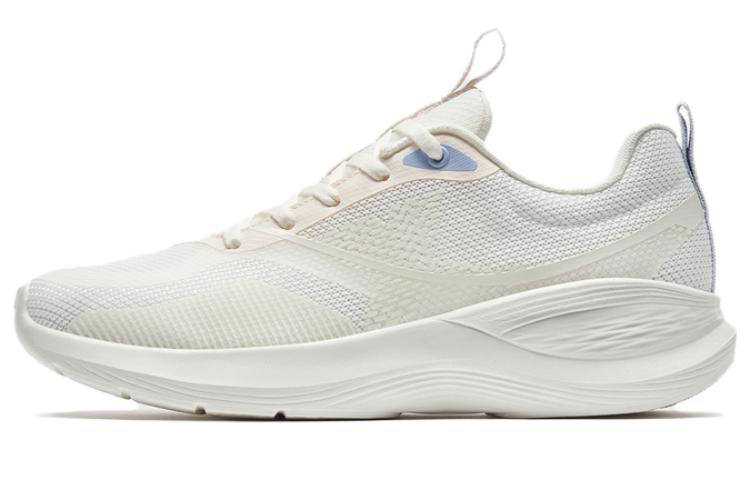 XTEP Comfort 1.5 Slip Resistant Cushioning Abrasion Resistant Low top Running Shoes Women's White Pink Purple
