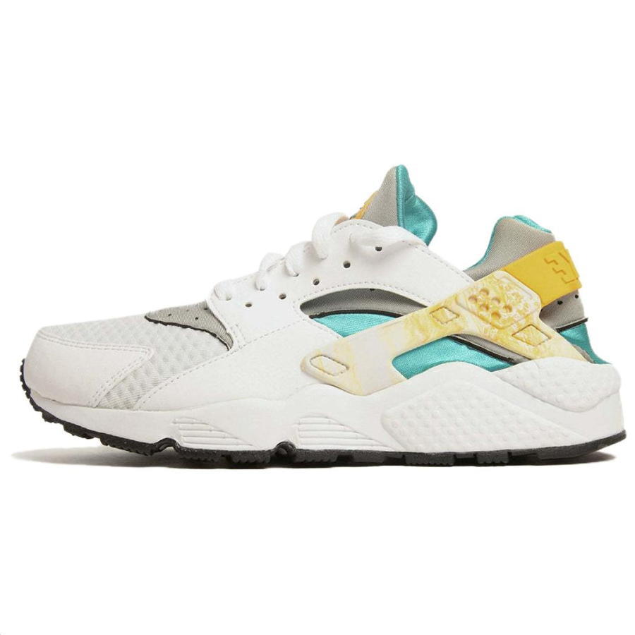 Nike Nike Air Huarache Cushioning Slip Resistant Low top Running Shoes Women's White Orange