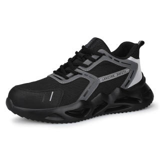 LANGTAN Synthetic Leather Lightweight Rebound Low top Outdoor Shoes Unisex