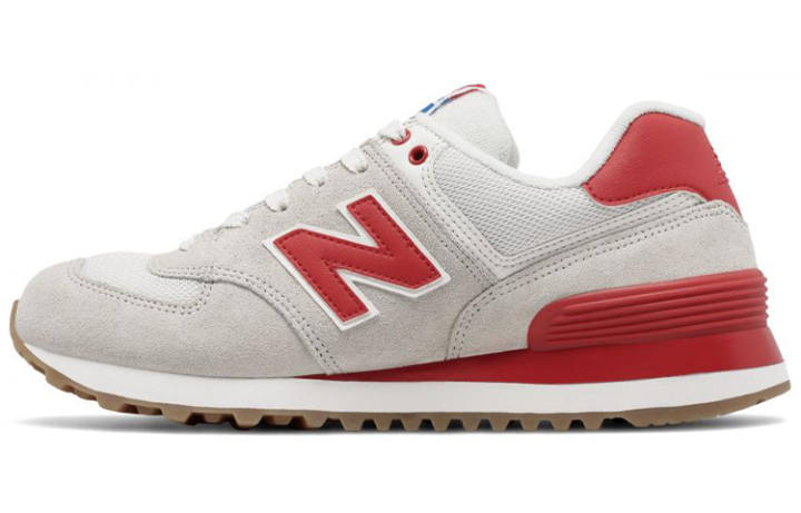New Balance New Balance 574 Grey/Red Women's