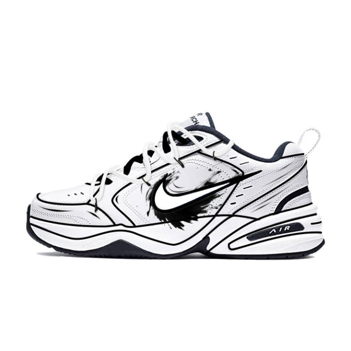 Nike Nike Air Monarch 4 Abrasion Resistant Coverage Low top Chunky Sneakers Unisex